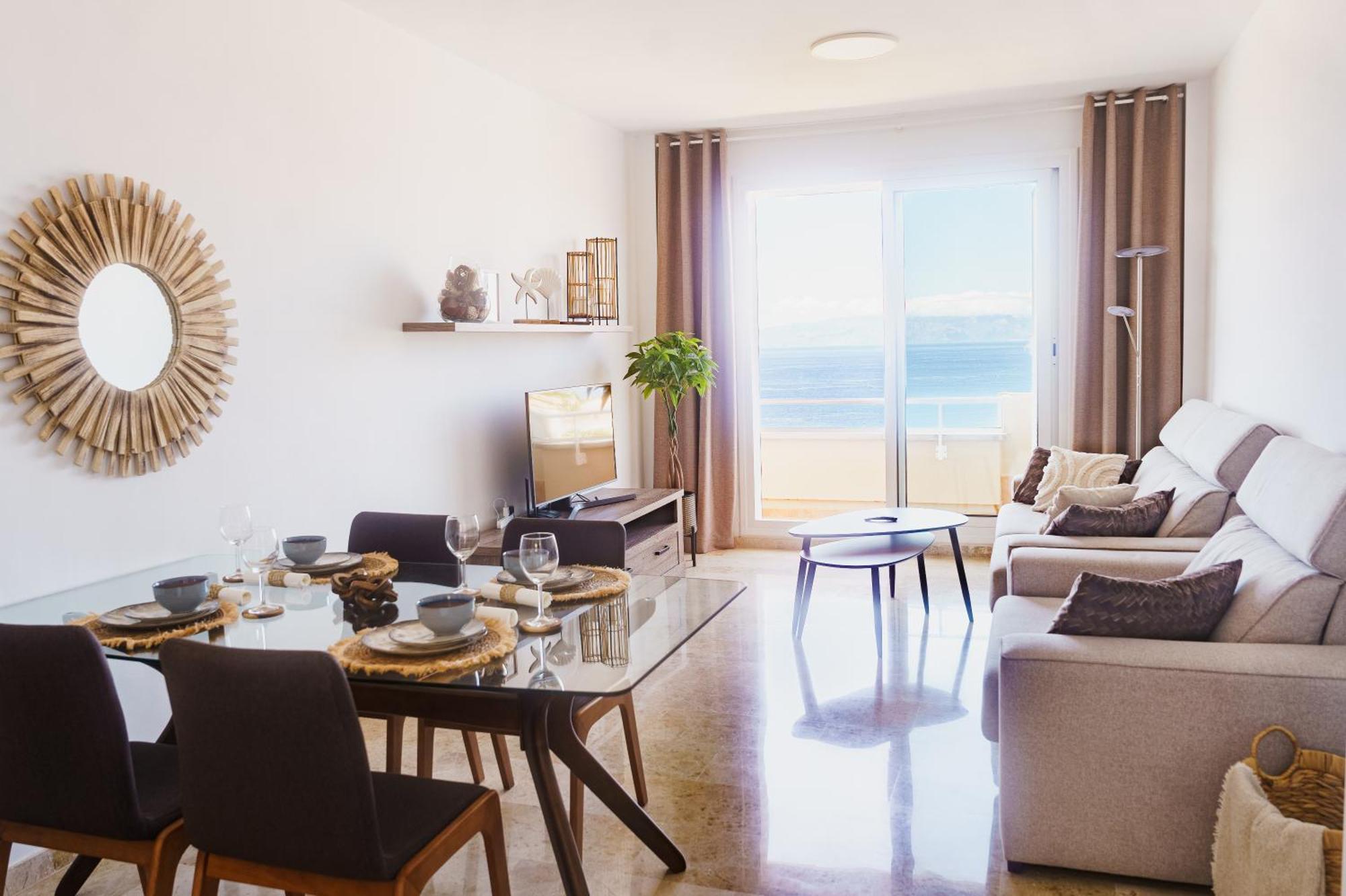 Luna - Ac, 2 Pools, Panoramic Ocean, Private Garage, Fibre Net Puerto de Santiago  Kültér fotó