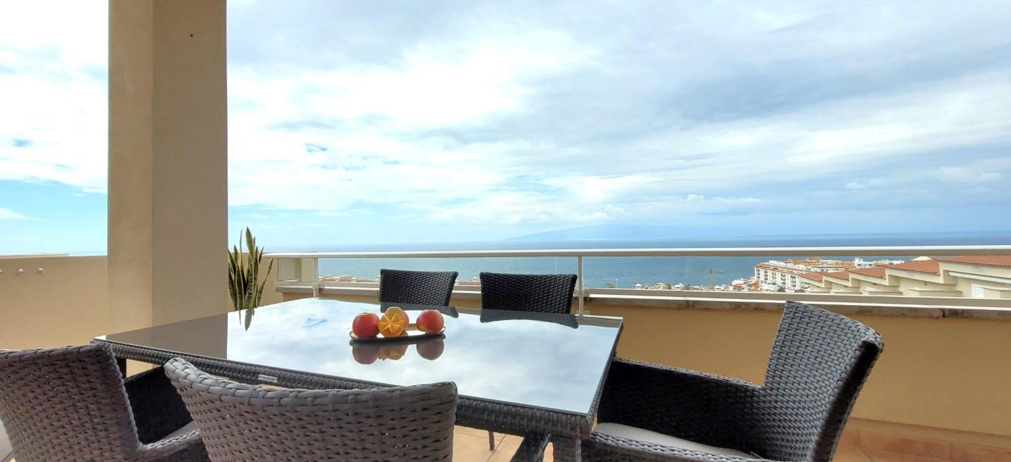 Luna - Ac, 2 Pools, Panoramic Ocean, Private Garage, Fibre Net Puerto de Santiago  Kültér fotó